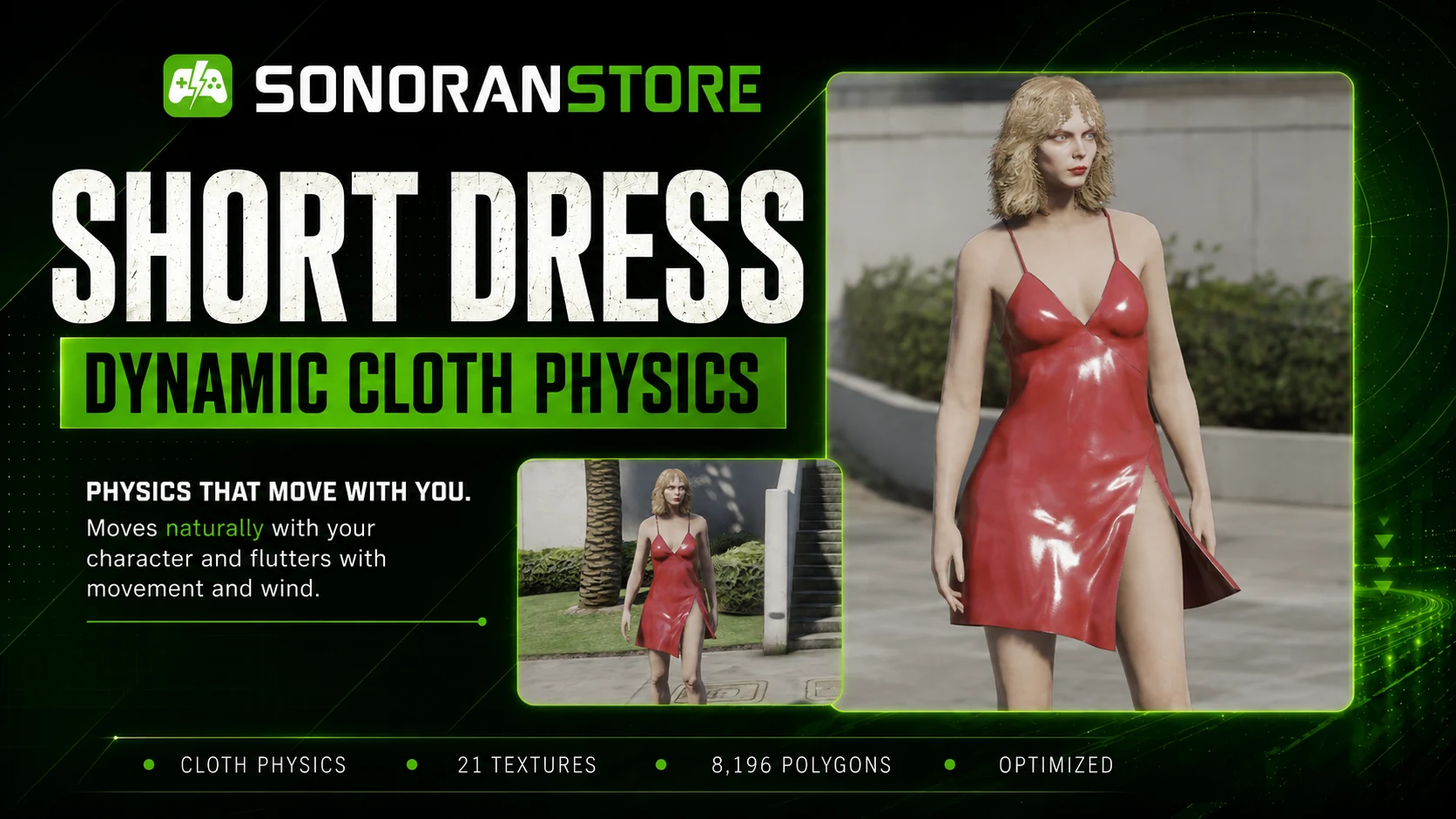 Short Slip Dress promotional image