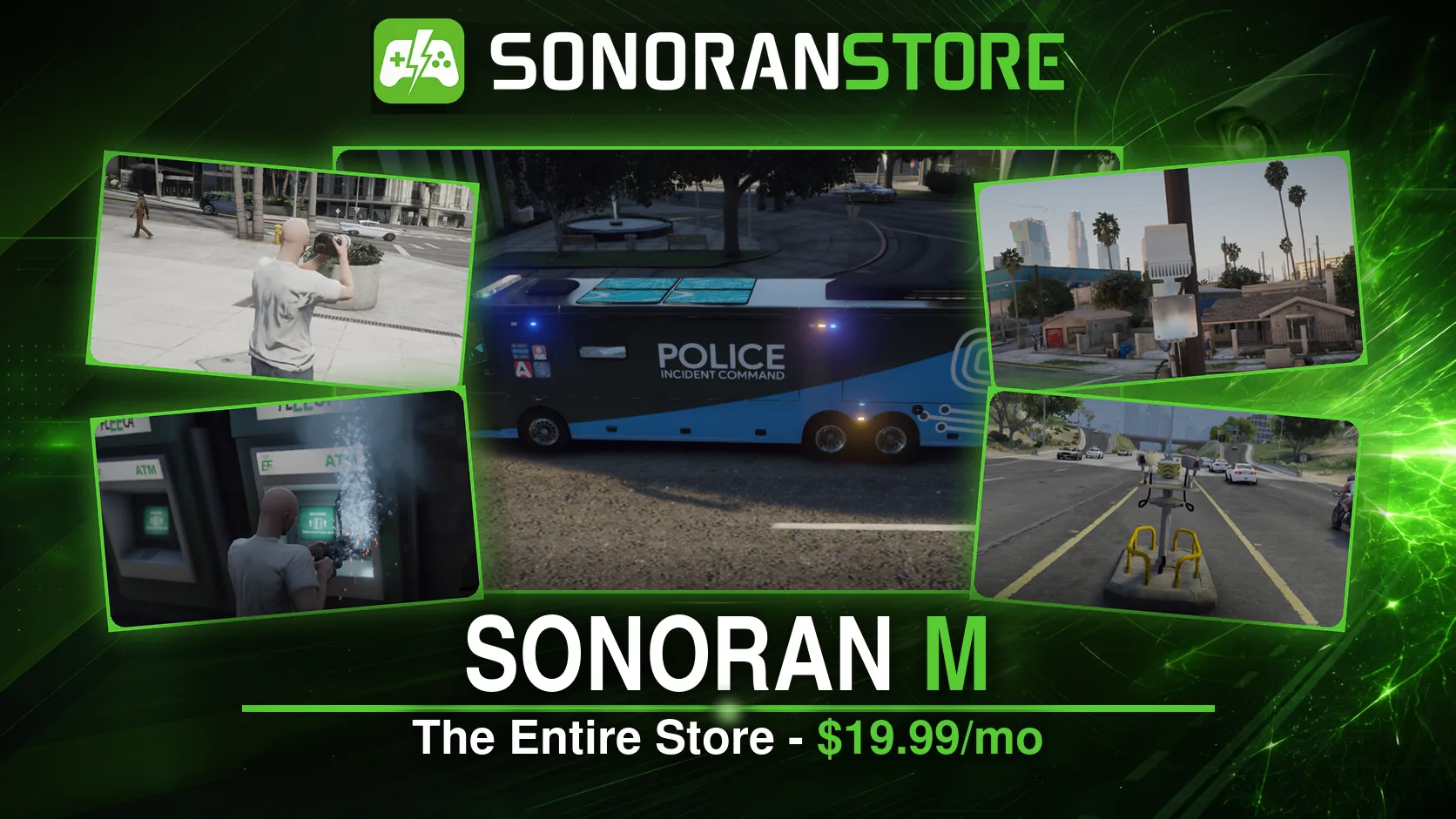 SonoranM for FiveM™ promotional image