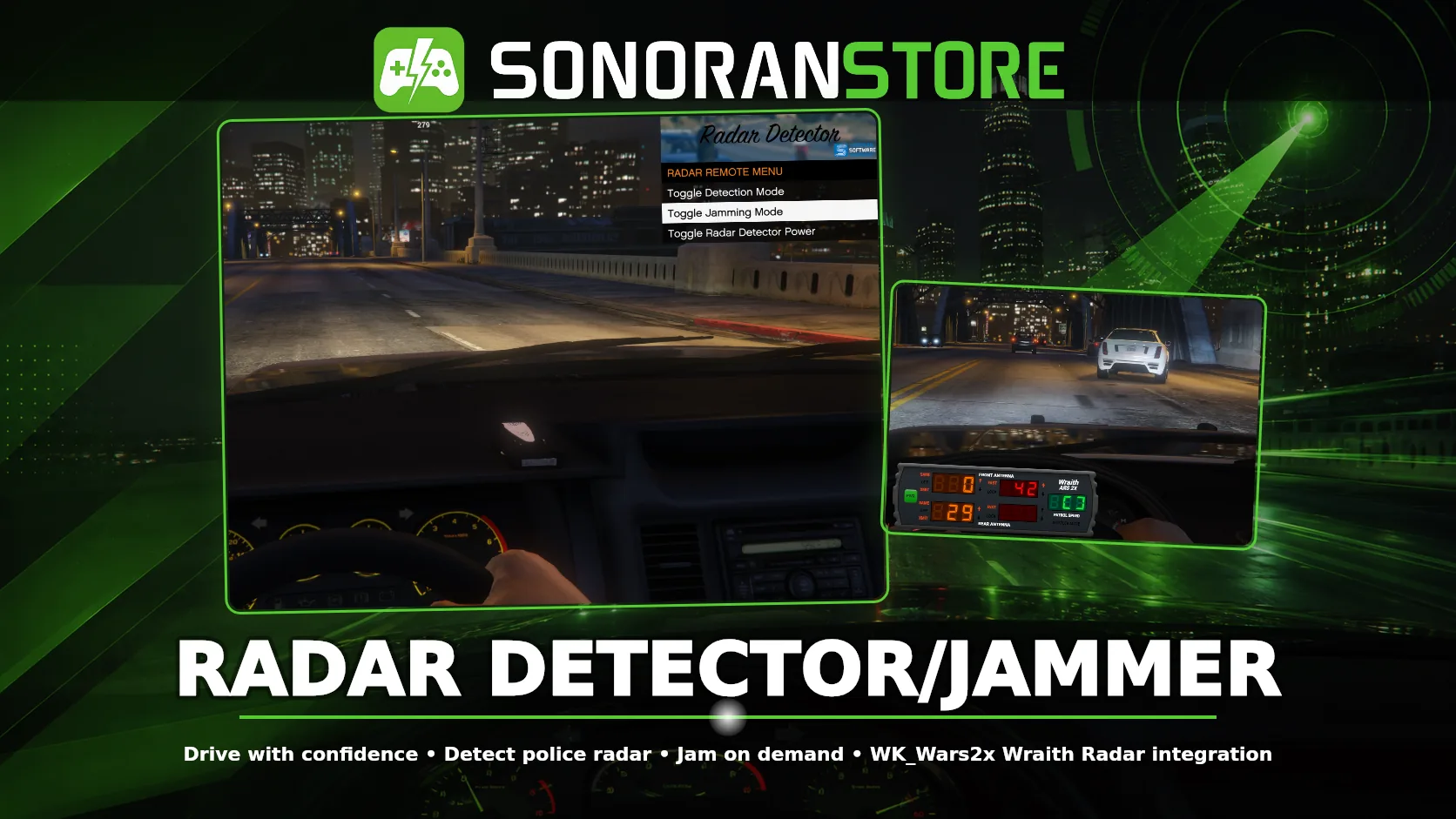 Radar Detector/Jammer promotional image